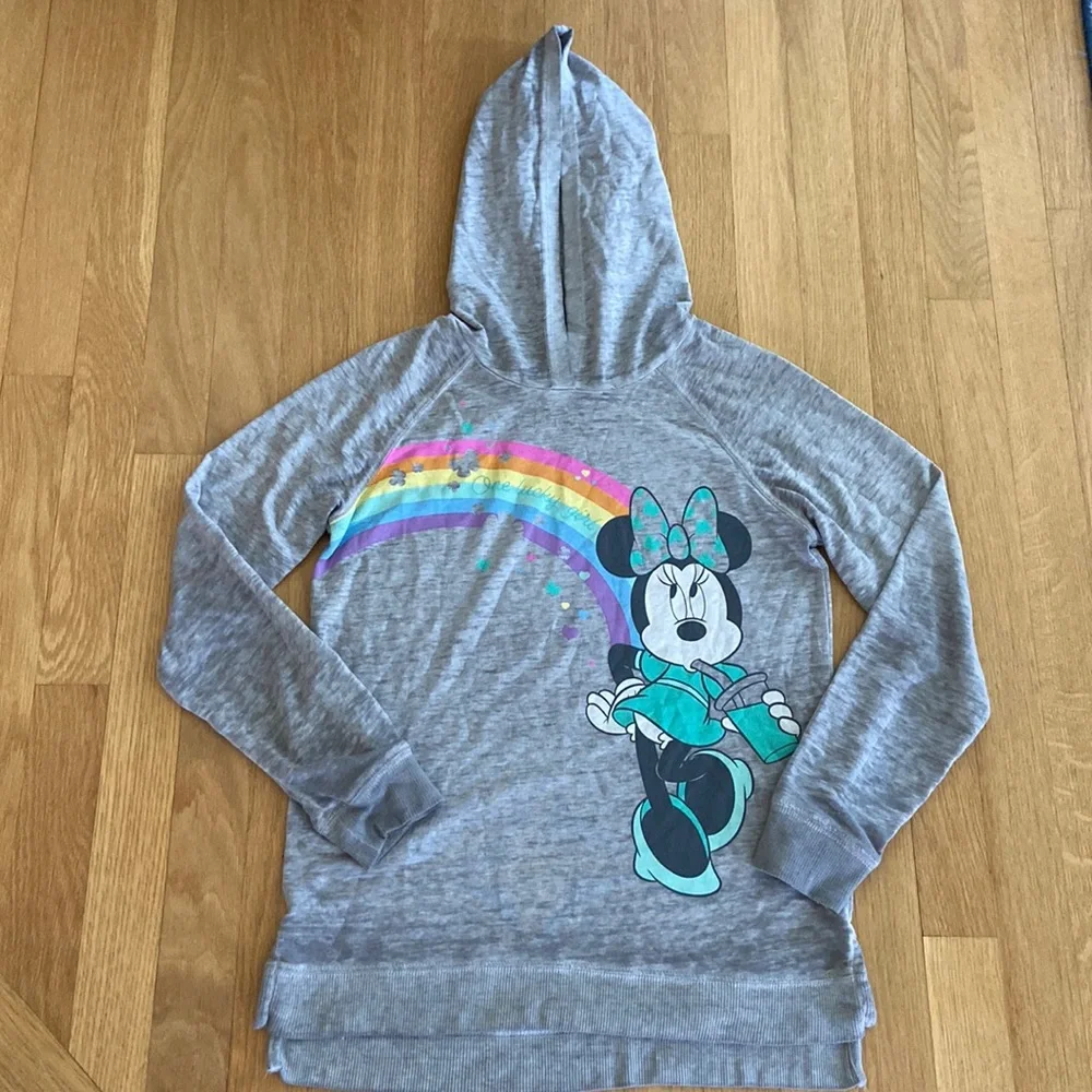 Disney Lightweight Minnie “One Lucky Girl” Girl’s Hoodie